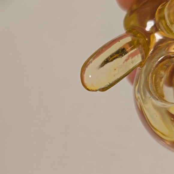 Yellow Glass Rabbit Candle Holder - Picture 13 of 16